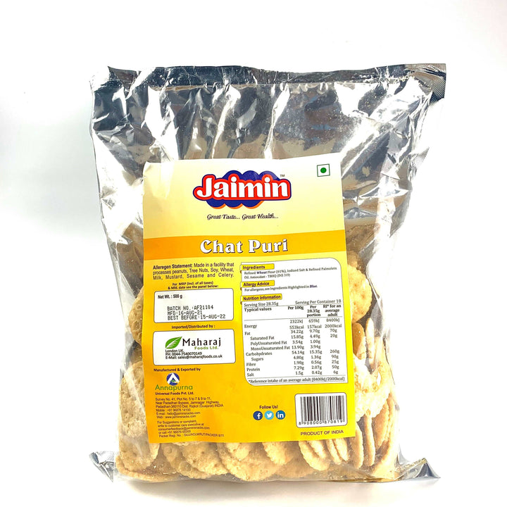 Jaimin Chat Puri 500g