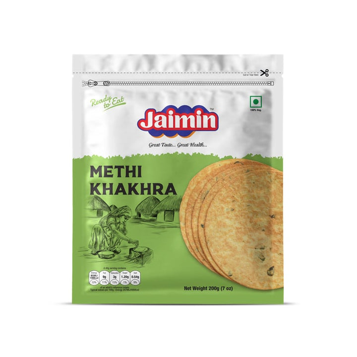 Jaimin Khakhra Methi 200G