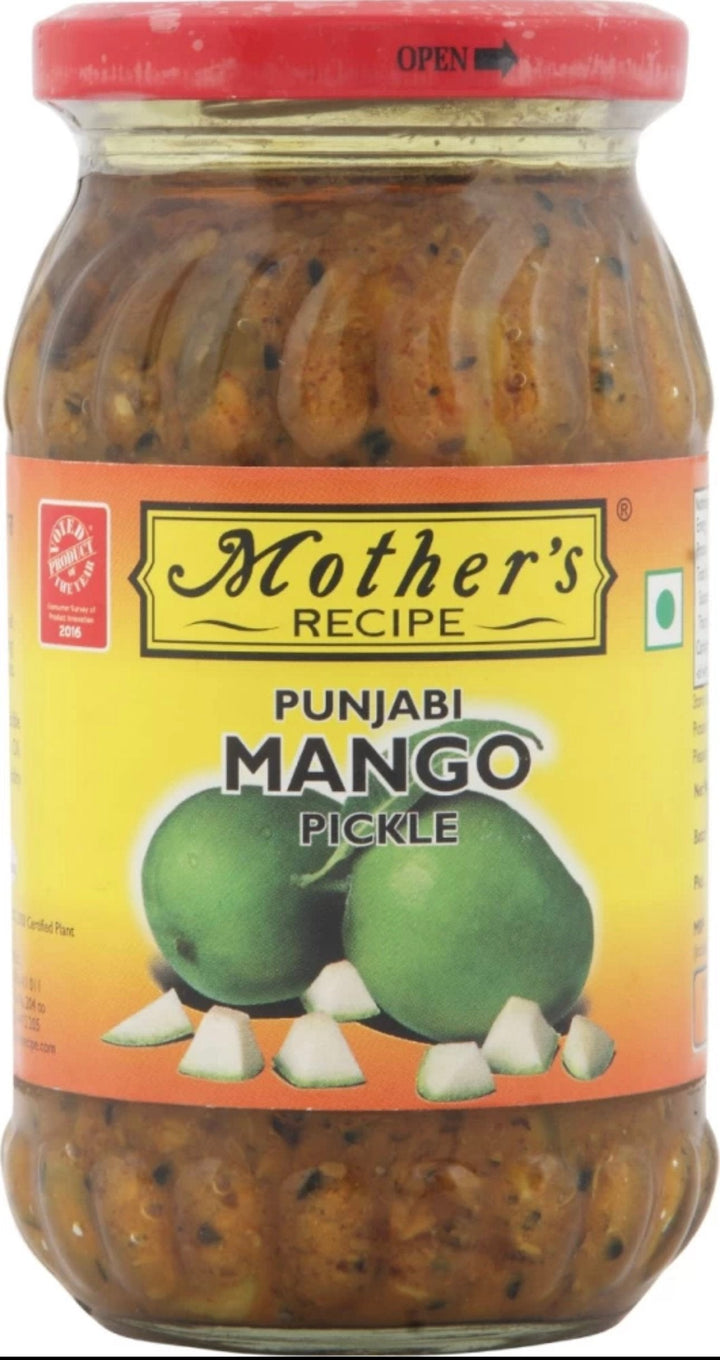 "Mother’s Premium Punjabi Mango Pickle 500g jar"