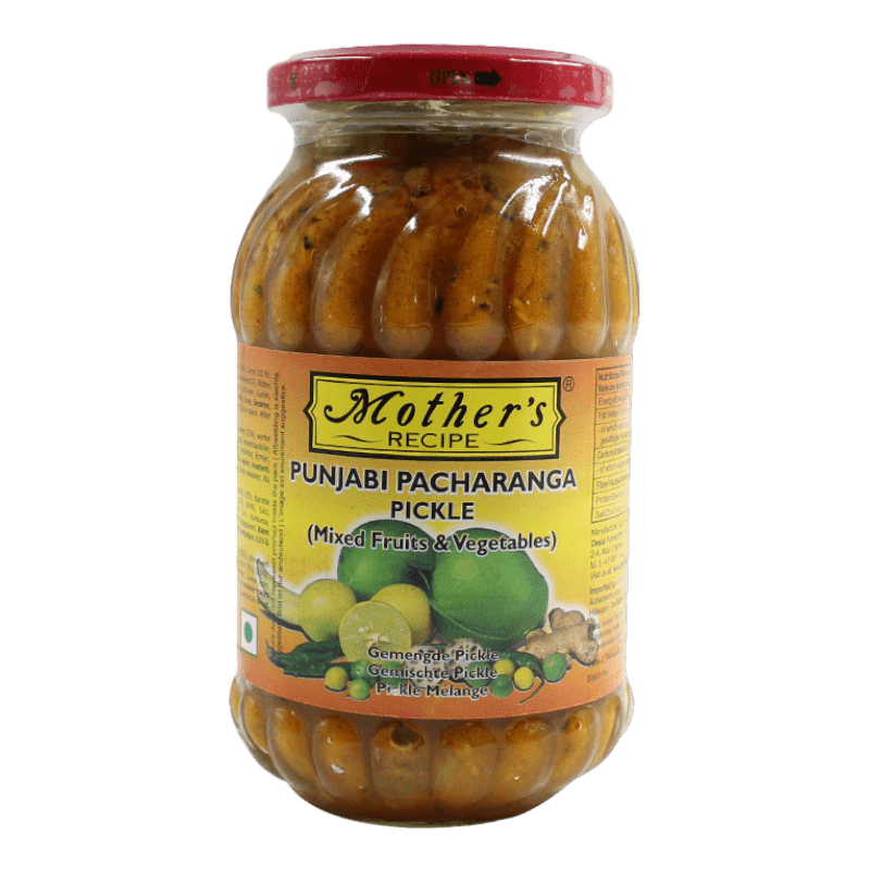 "Mother's Premium Punjabi Pacharanga Pickle 500g jar"