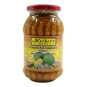 "Mother's Premium Punjabi Pacharanga Pickle 500g jar"