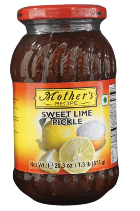 "Mother's Premium Sweet Lime Pickle 500g jar"