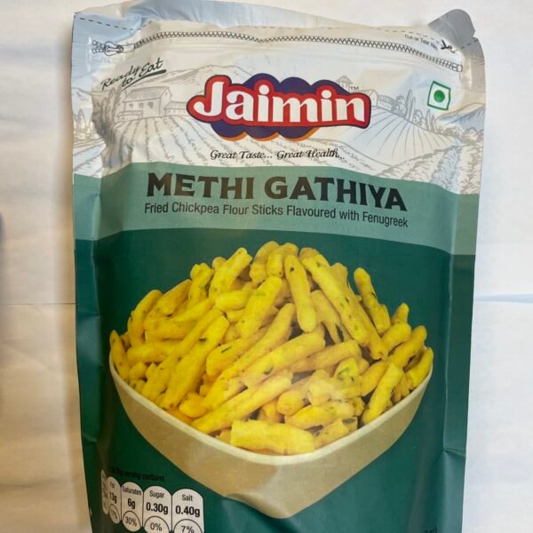 Shop JAIMIN METHI GATHIYA 200G at My Indian Grocer