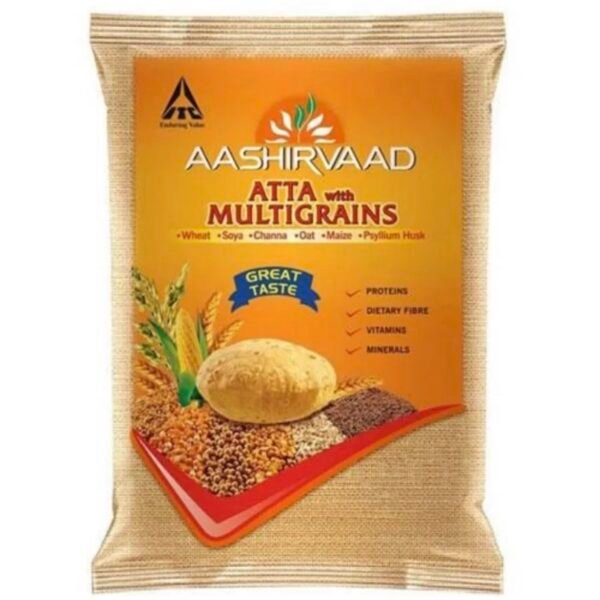 Shop AASHIRVAAD ATTA MULTIGRAIN 2KG at Grocerywala