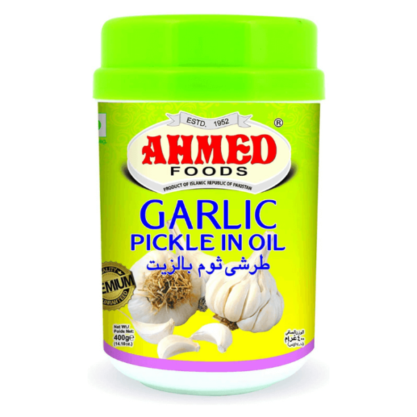 Shop Ahmed Garlic Pickle 400G at My Indian Grocer