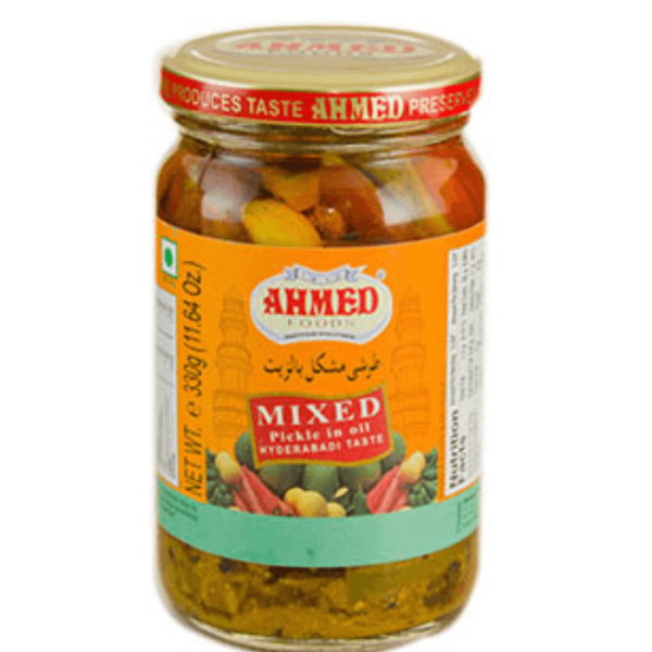 Shop Ahmed Mixed Pickle Hyderabadi 400G at My Indian Grocer