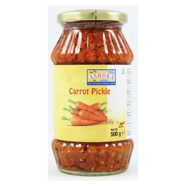 Shop Ashoka Pickle Carrot 500G at My Indian Grocer