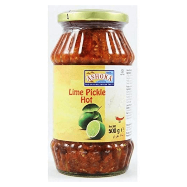 Shop Ashoka Pickle Lime Hot 500Gg at My Indian Grocer