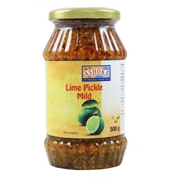 Shop Ashoka Pickle Lime Mild 500G at My Indian Grocer