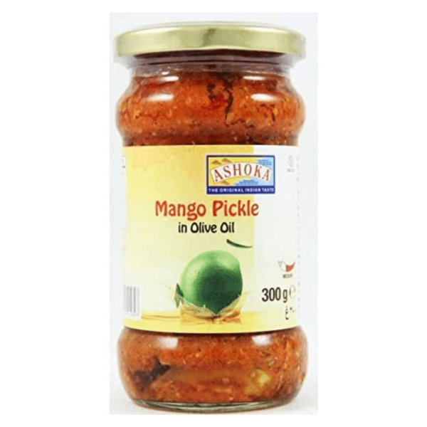 Shop Ashoka Pickle Mango (Olive Oil) 300G at My Indian Grocer