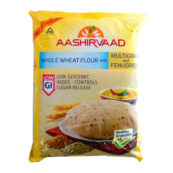 Shop Aashirvaad Sugar Release Control Atta 5Kg at Grocerywala