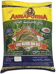 Shop Annapurna Sona Masoori Rice 10kg at Grocerywala