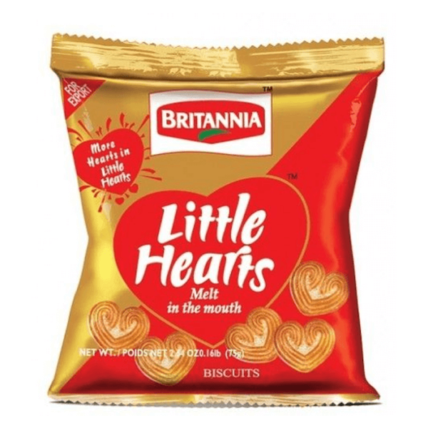 Shop Britannia Little Hearts 75G at My Indian Grocer