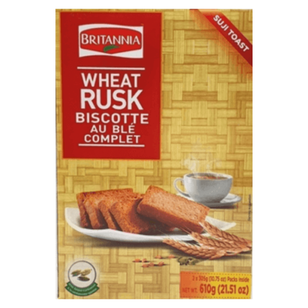 Shop Britannia Rusk Suji Wheat 610G at My Indian Grocer