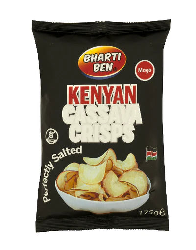 Bhartiben Cassava Crisps Salted 175g