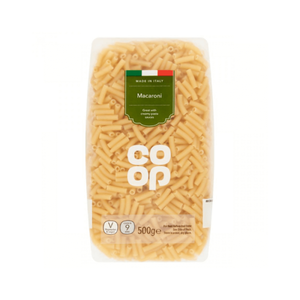 Shop Coop Macaroni Pasta Tubes 500G at Grocerywala