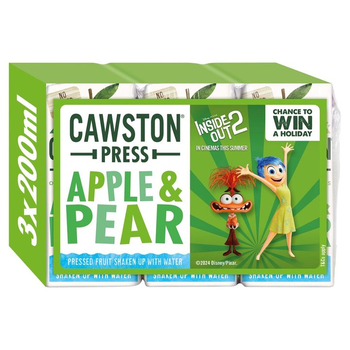 Cawston Press Apple & Pear 3X200ml