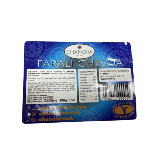 Shop Chandra Farali Chevda 200g at Grocerywala