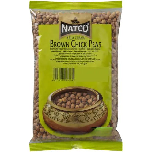 Natco Chick Peas Brown 1kg (kala Chana)