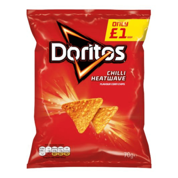 Shop Doritos Chilli Heatwave 70G at My Indian Grocer