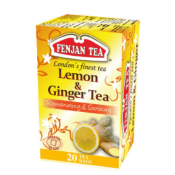 Shop Fenjan Tea Lemon & Ginger 20TB at My Indian Grocer