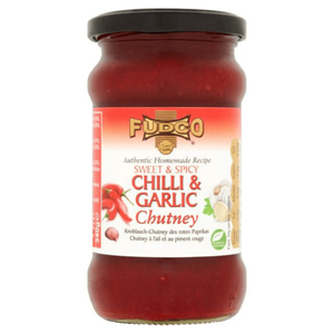 Shop Fudco Chilly & Garlic Chutney 340G at My Indian Grocer