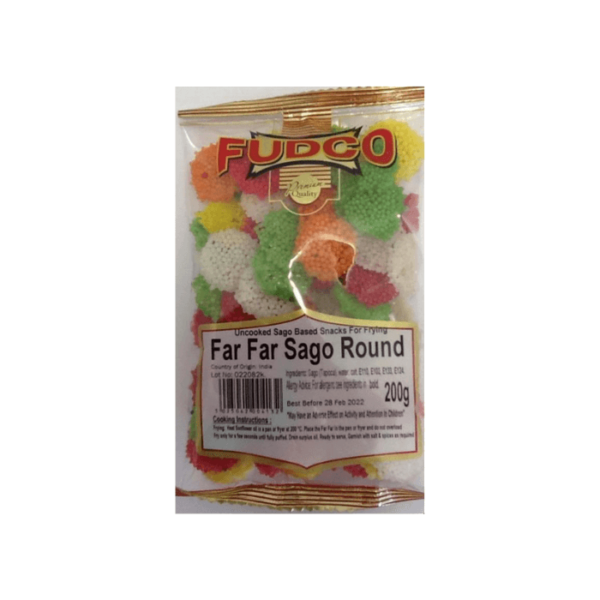 Shop Fudco Far Far Sago Round 200G at Grocerywala