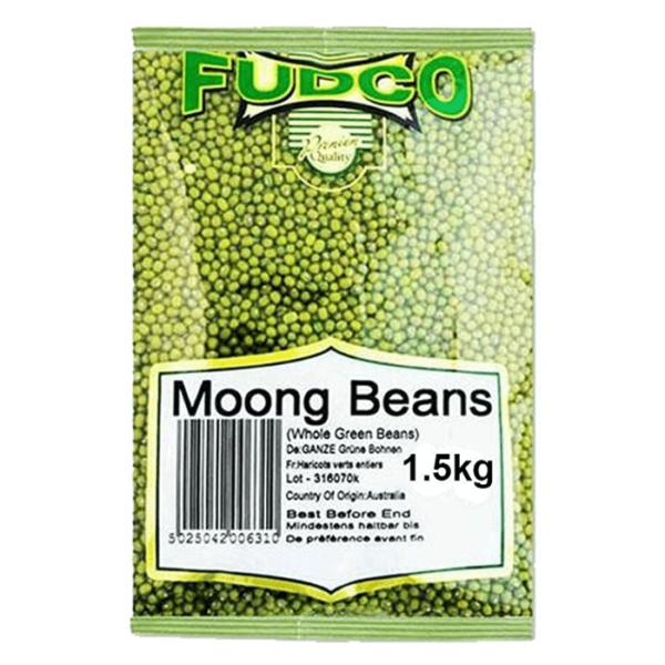 Shop Fudco Moong Beans 1.5Kg at My Indian Grocer