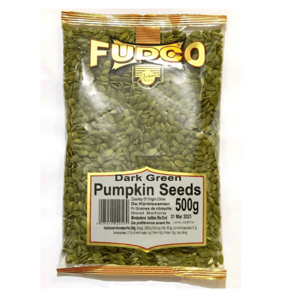 Shop Fudco Seeds Pumpkin Green 500G at Grocerywala