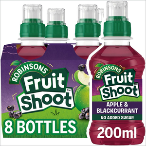 Shop Fruit Shoot Apple & Blackcurrant Kids Juice Drink 8x200ml at Grocerywala