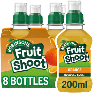 Fruit Shoot Orange Kids Juice Drink 8x200ml