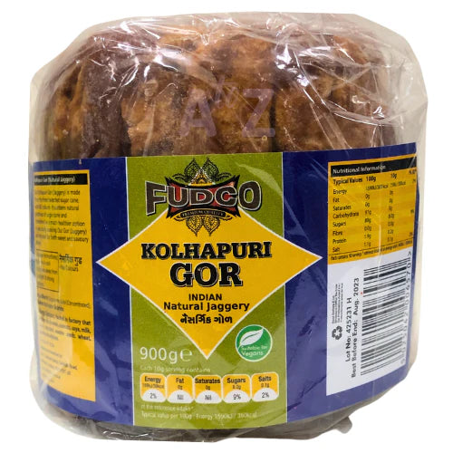 Shop Fudco Kohlapuri Jaggery 900g at Grocerywala