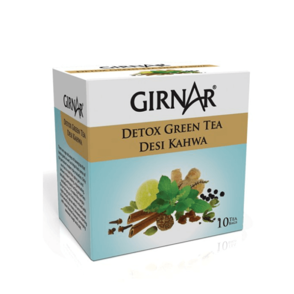 Shop Girnar Detox Tea Bags 25G at My Indian Grocer