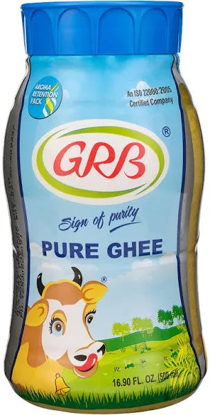 Buy GRB Pure Ghee 500ml at Grocerywala