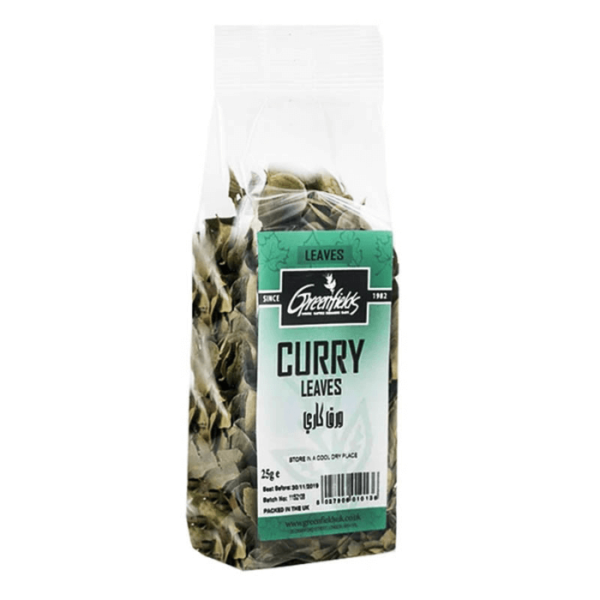Shop Greenfields Curry Leaves Dry 12g at Grocerywala