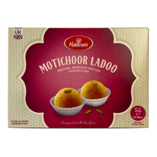 Shop Haldiram Motichoor Ladoo 300G at My Indian Grocer