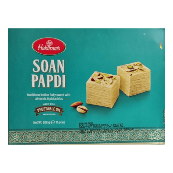 Shop Haldiram Soan Papdi 500g at My Indian Grocer