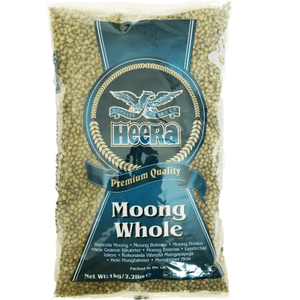 Shop Heera Moong Whole 1Kg at My Indian Grocer