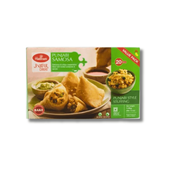 Shop Haldiram Punjabi Samosa Jumbo 1.4Kg at My Indian Grocer