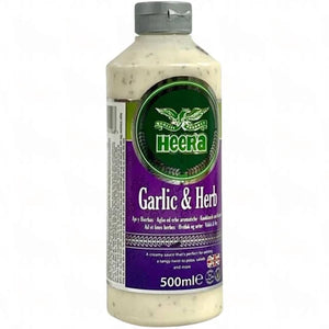Shop Heera Sauce Garlic & Herb - 500ml at Grocerywala