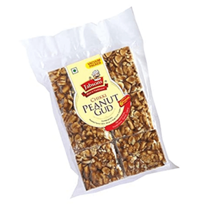 Shop Jabsons Chikki Peanut Gud 240G at My Indian Grocer