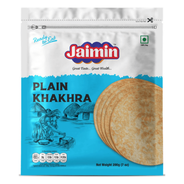 Shop Jaimin Khakhra Plain 200G at My Indian Grocer