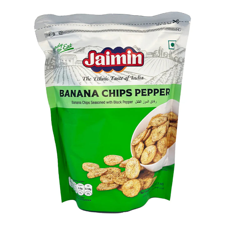 Jaimin Banana Chips Pepper 200G (2 for £2.59)