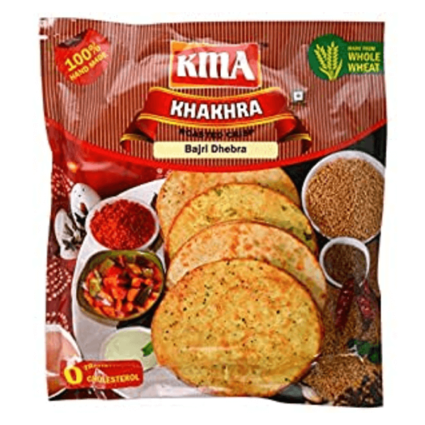 Shop Kma Khakhra Bajri Dhebra 200G at My Indian Grocer