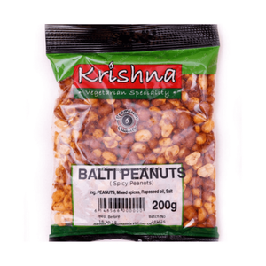 Shop Krishna Balti Spicy Peanuts 200G at My Indian Grocer