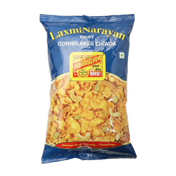 Shop Laxmi Narayan Cornflakes Chiwda 400G at My Indian Grocer