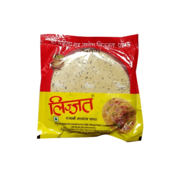 Shop Lijjat Punjabi Masala Papads 200G at My Indian Grocer