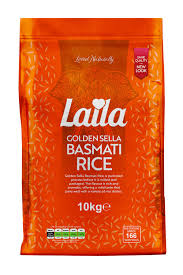 Shop Laila Golden Sella Basmati 10kg at Grocerywala