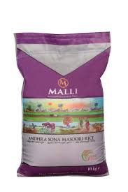 Shop Malli Sona Masoori Rice 10kg at Grocerywala