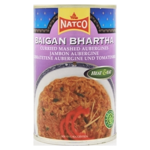 Shop Natco Baingan Bhartha Tin 450G at My Indian Grocer